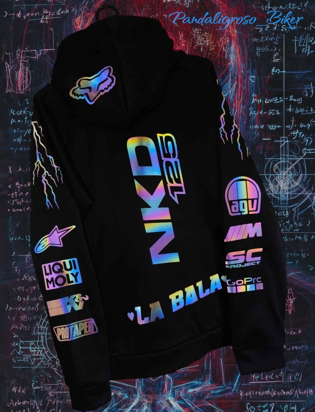 Hoodie Biker personalizado